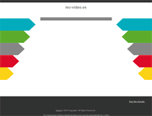 Tablet Screenshot of iec-video.es